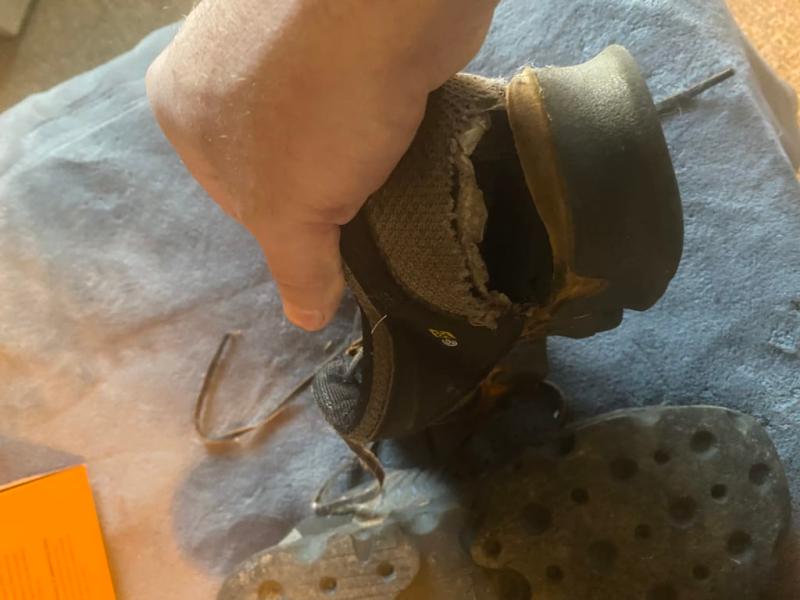 Photo submitted with review of product