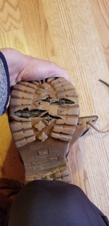 Photo submitted with review of product