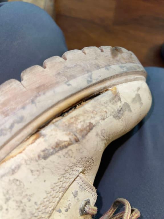 Photo submitted with review of product