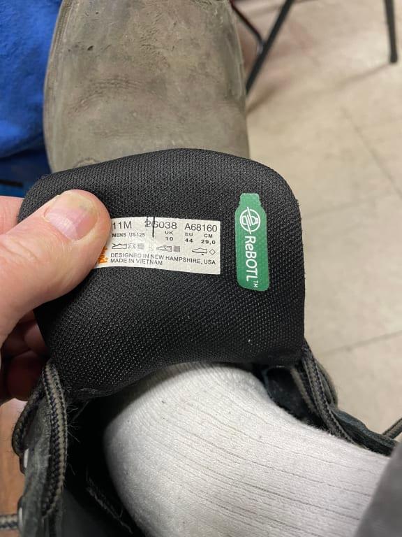 Photo submitted with review of product