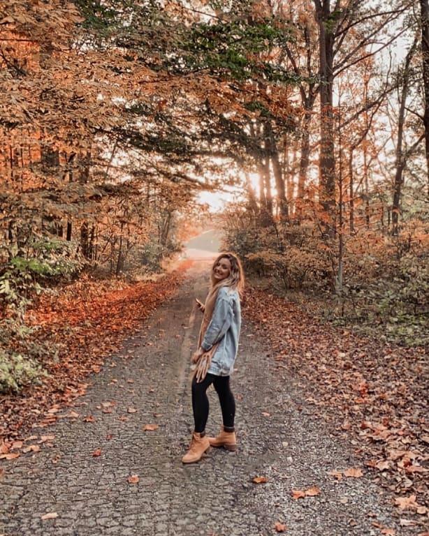 I go to nature to be soothed and healed, and to have my senses put in order • Working with @timberland this fall has opened my eyes to nature and the world in a whole new way. While in quarantine I spent a lot of time outdoors and connecting with nature, and this is why I wanted to join the Timberland student ambassador team. I admire their commitment to making the world a greener and better place for all its inhabitants. So far, the @timberland organization has planted over 10 million trees and recycled over 345 million plastic bottles into footwear. @timberland proves nature x fashion truly go hand in hand! • #ad #timberlandstudent #timberlandoncampus