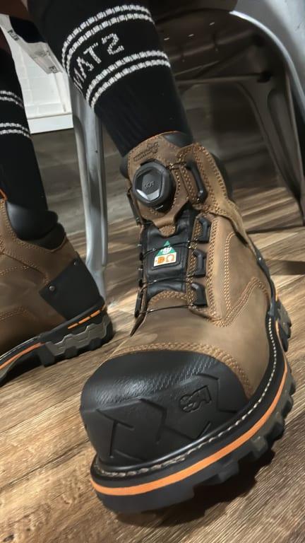 The top does not open enough to easily put your foot in and the top part hurts your foot