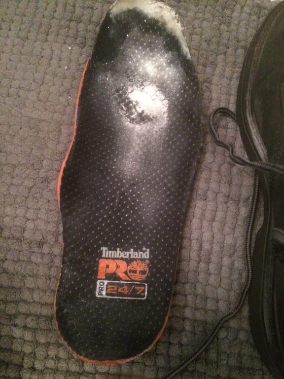 Photo submitted with review of product