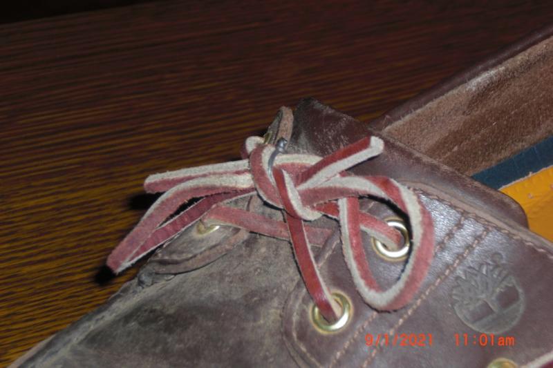 Old pair. Laces haven't come untied in about ten years!