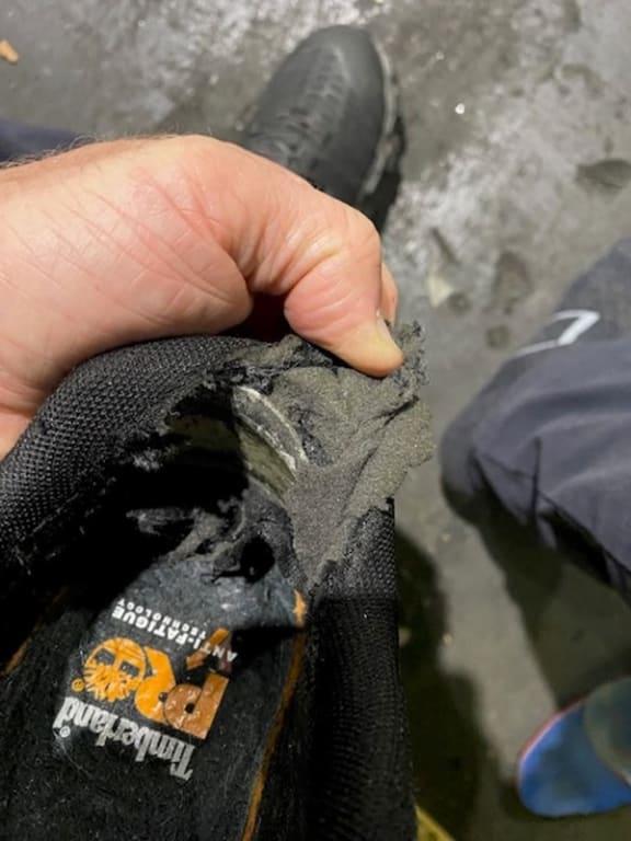 Photo submitted with review of product