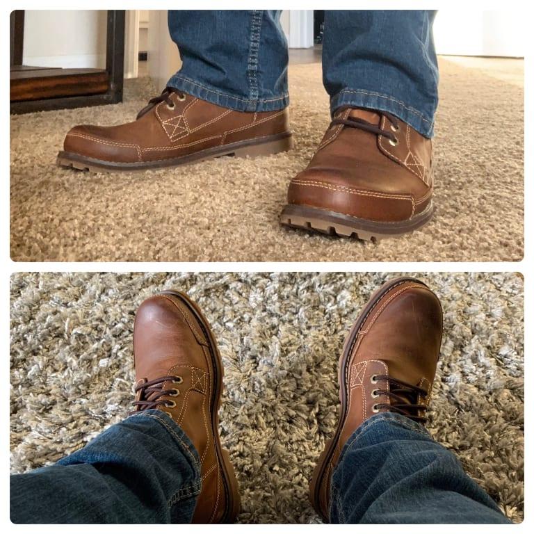 timberland earthkeepers on feet