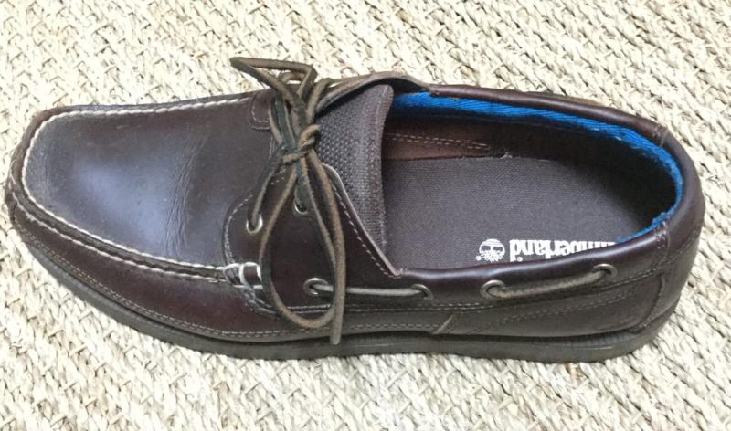 Getting great use out of my boat shoes.