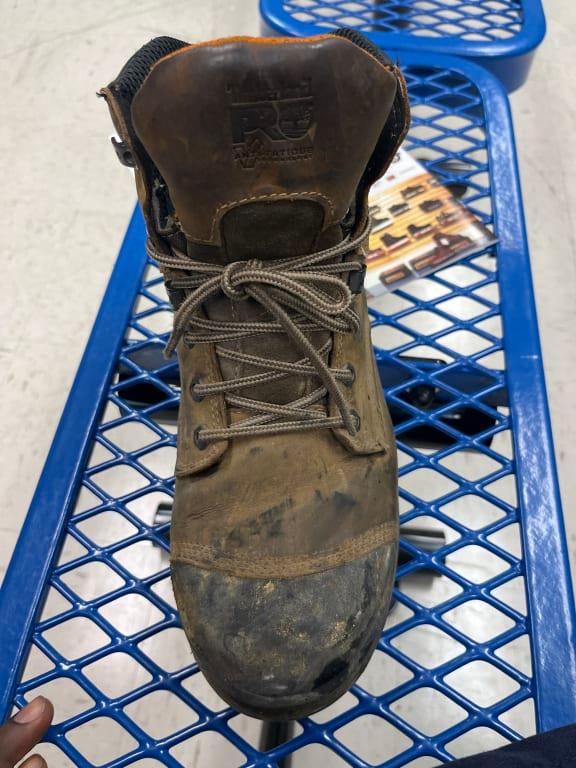Photo submitted with review of product