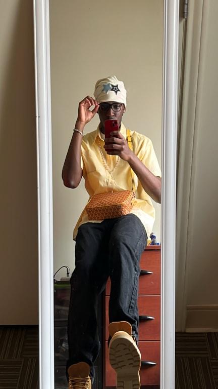 Boots gave this fit the finishing touch it needed