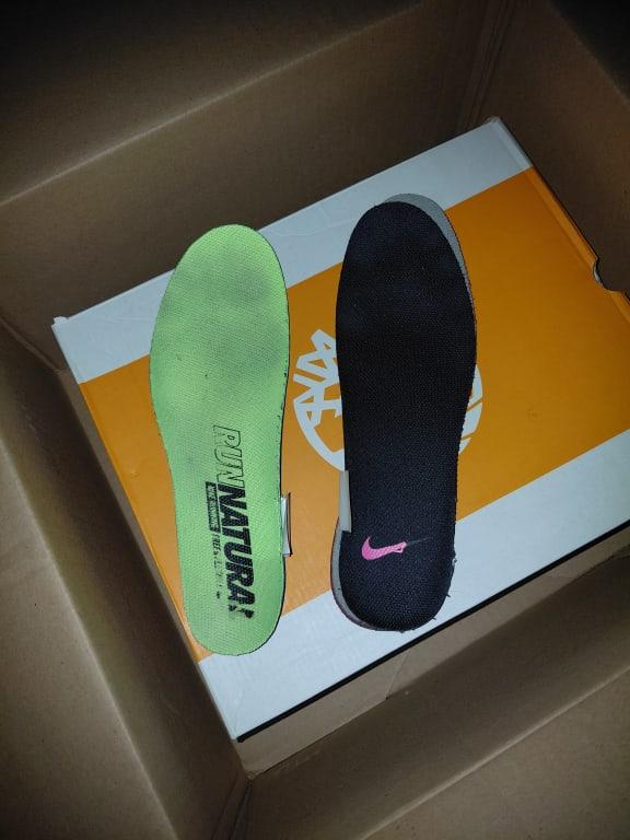 Used Soles Inserted in Boots