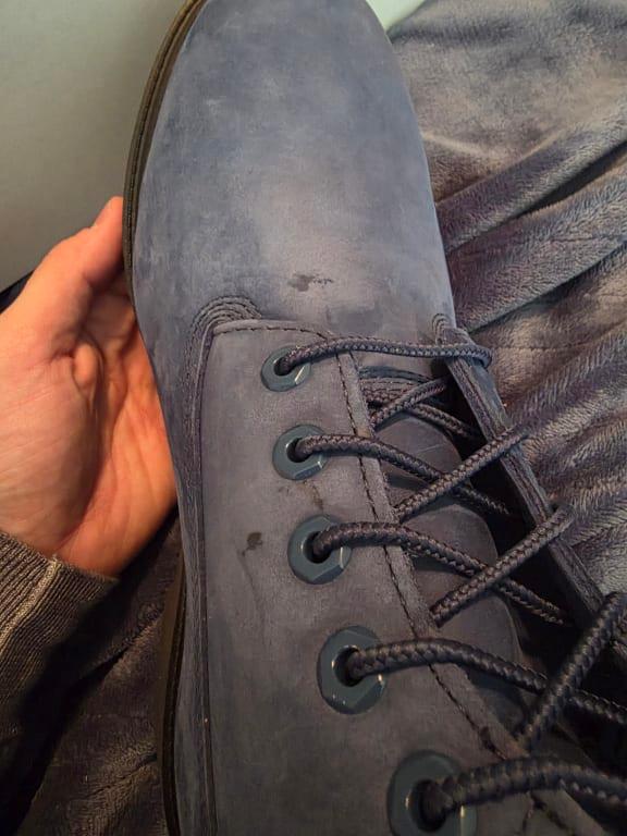 Leather ruined