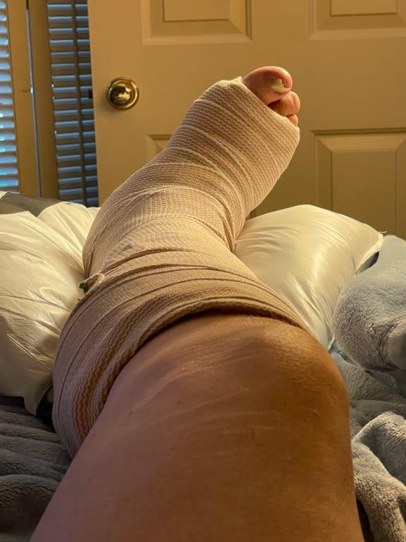 Photo submitted with review of product