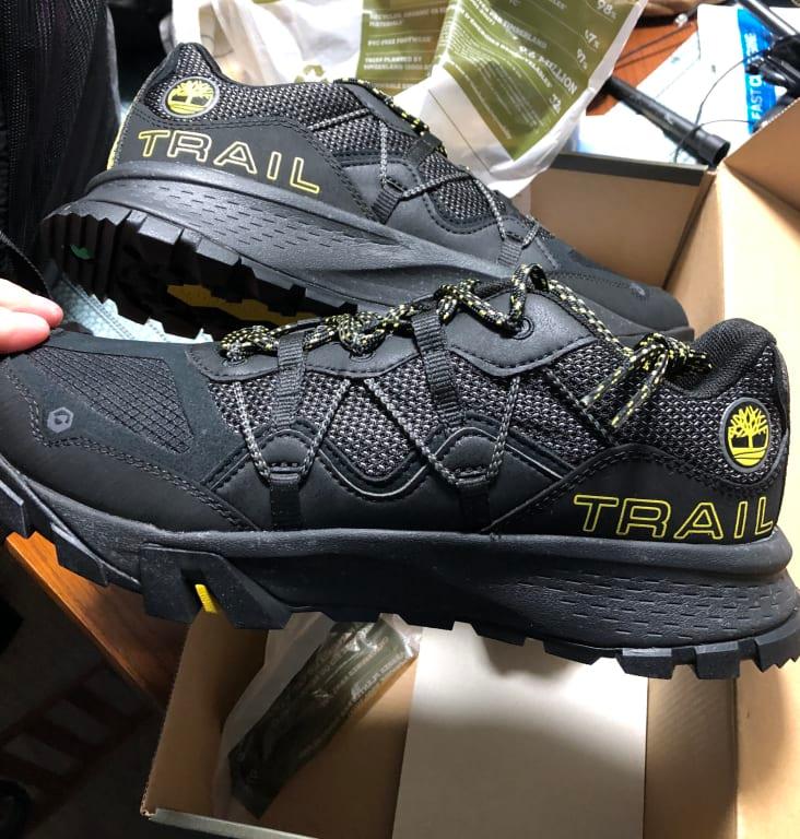 Unboxing before hitting the trails