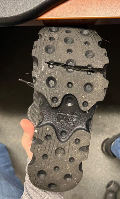 Photo submitted with review of product