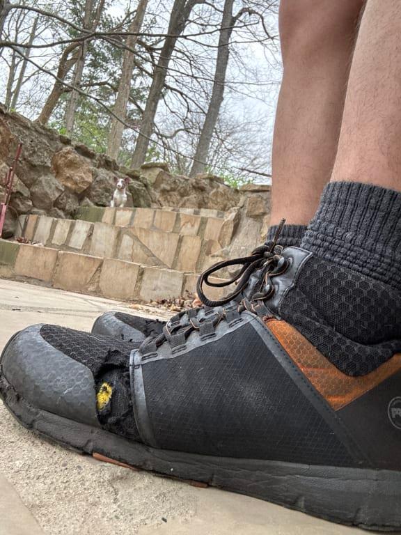 timberland ブーツ 85w Timberland PRO Men's Radius Mid Composite Toe EH Work Shoes
