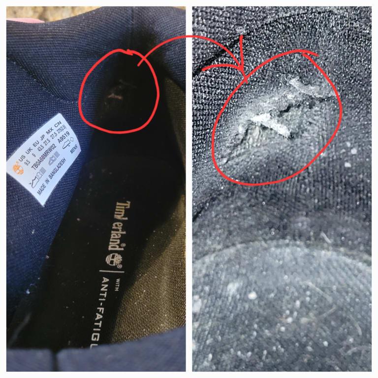 Photo submitted with review of product