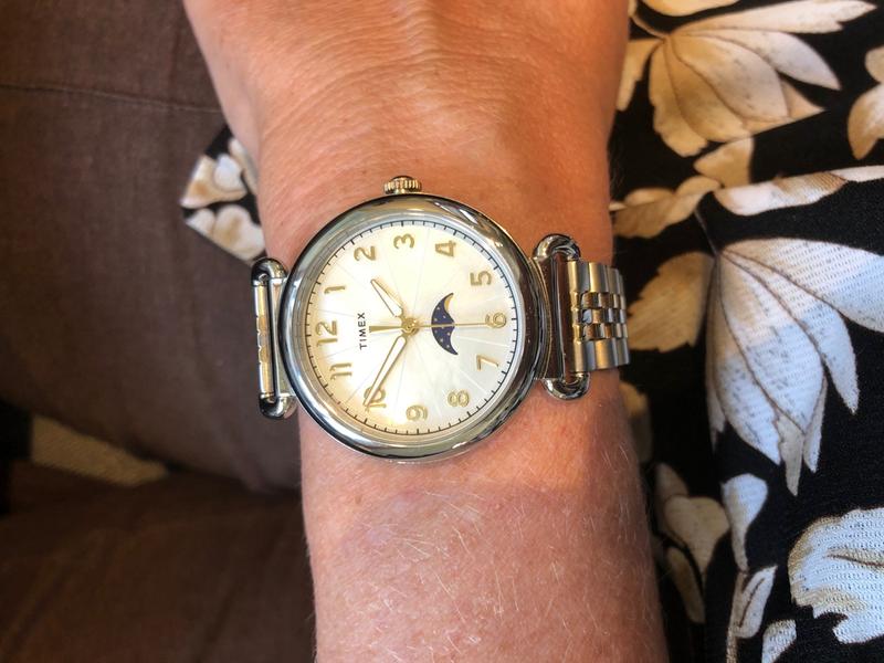 timex moon watch