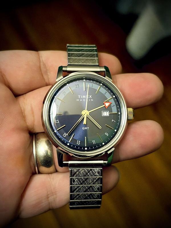 Customer photo for "The Timex Quartz GMT Is"
