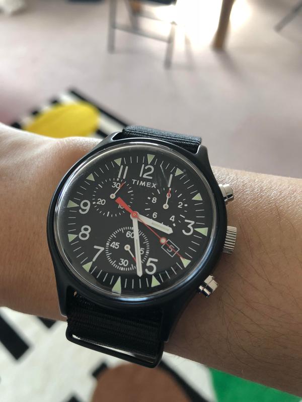 timex mk1 aluminum chronograph