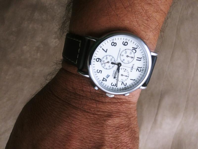 My new Timex chronograph