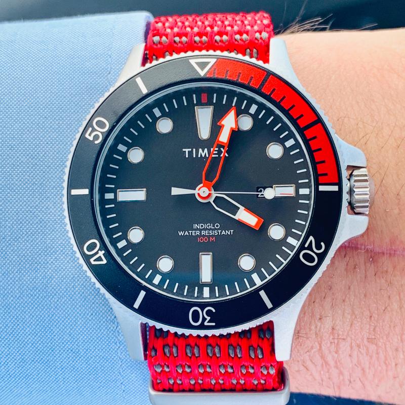 timex allied coastline silicone