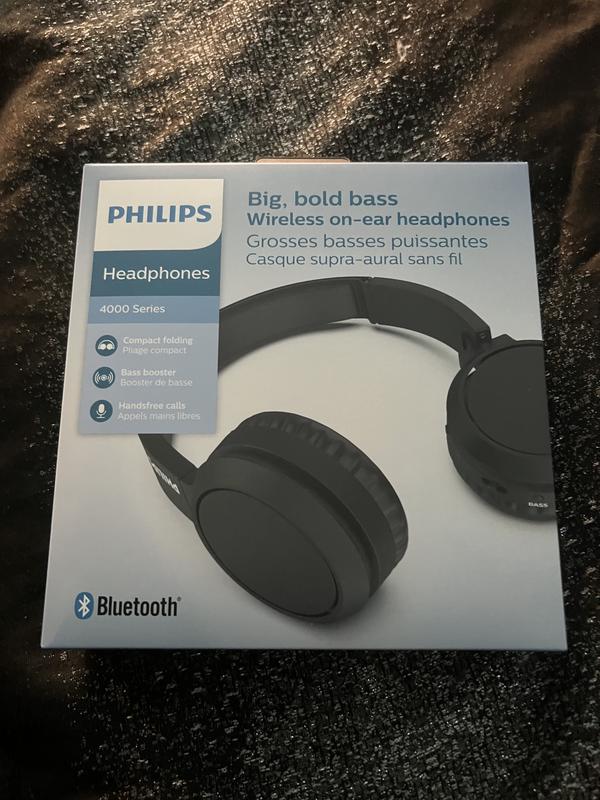 Philips H5205 Over-Ear Wireless Headphones with 40mm Drivers