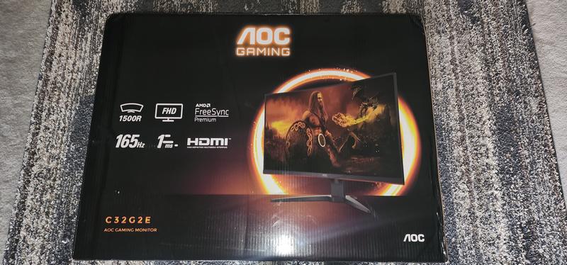 Ecran Gaming Curved VA HDR Monitor AOC C32G2E 31.5 pouce FreeSync Premium  1ms165Hz Mode