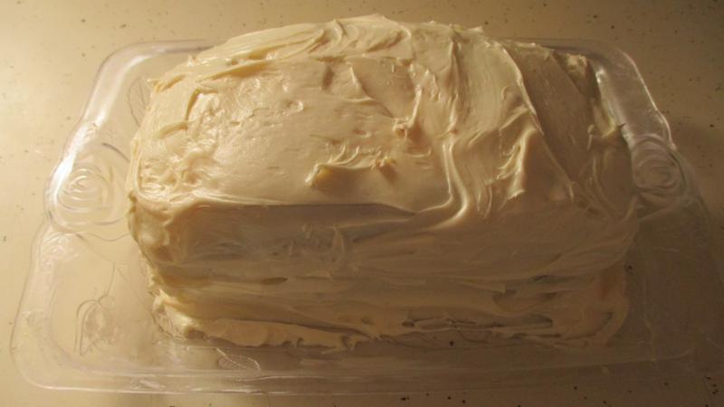 My cake finished that was baked in my Loaf Pan