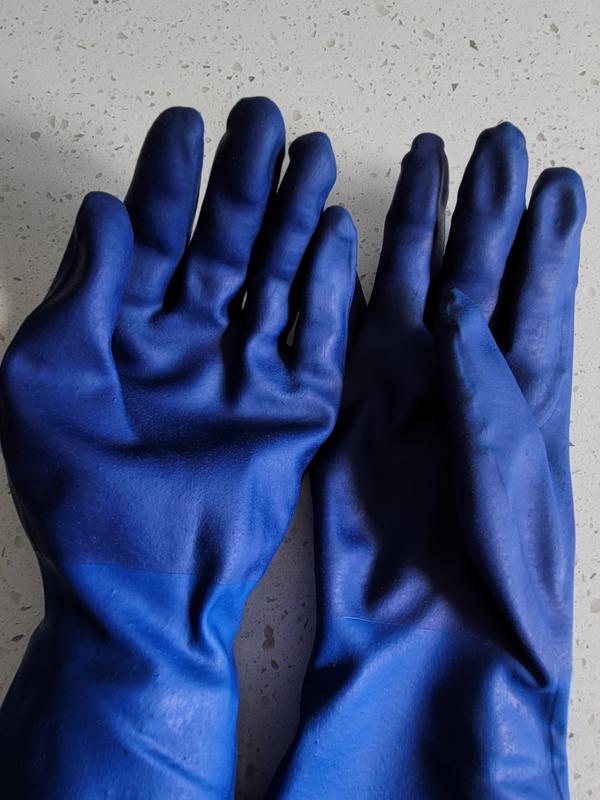 Bluettes rubber clearance gloves