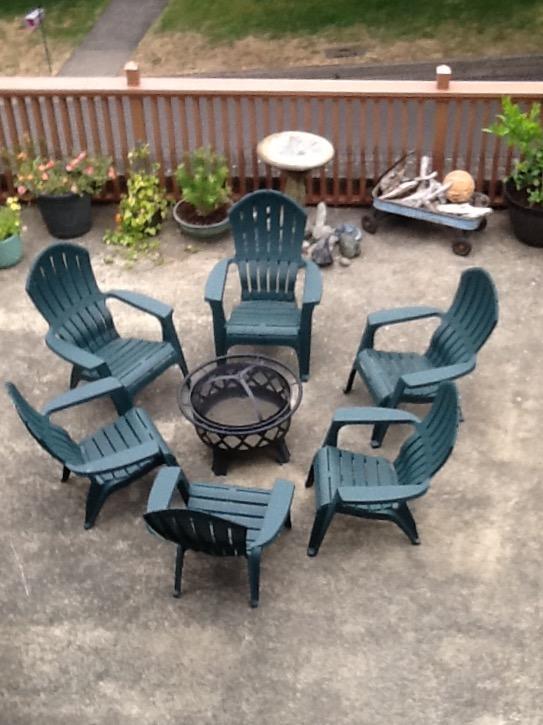 Adams 8371 94 3901 Real Comfort Adirondack Chair Patio Lawn