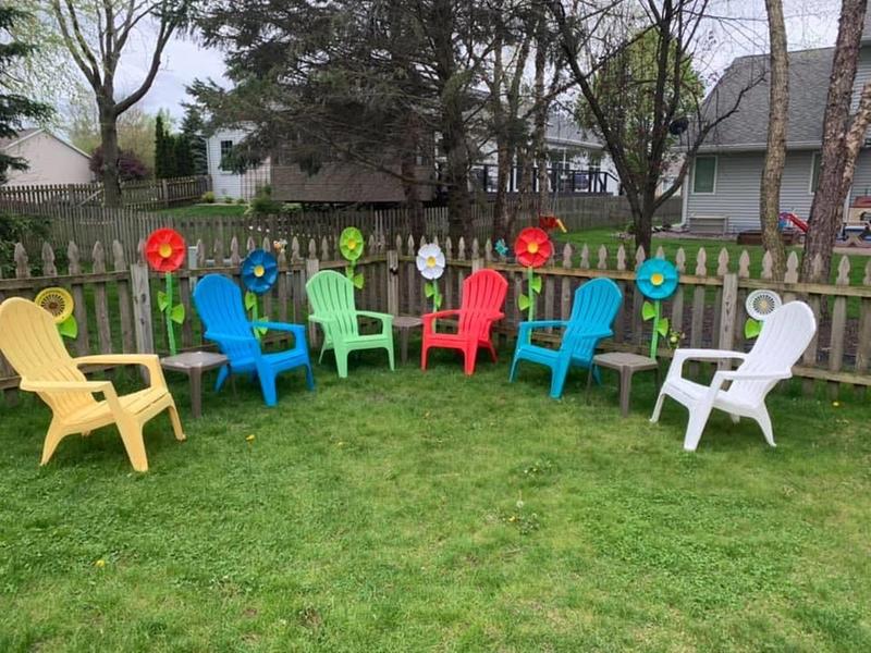 True value plastic online adirondack chairs