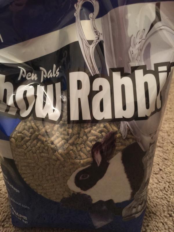 Pen Pals Show Rabbit Feed Mini Pellet 5 Lbs