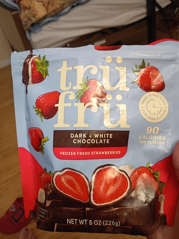 Nature's Strawberries in White & Milk Chocolate 1.5 oz - TruFru