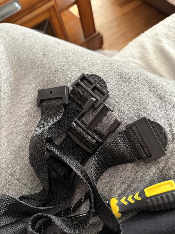 Don’t have an end for the big clip to fit into.