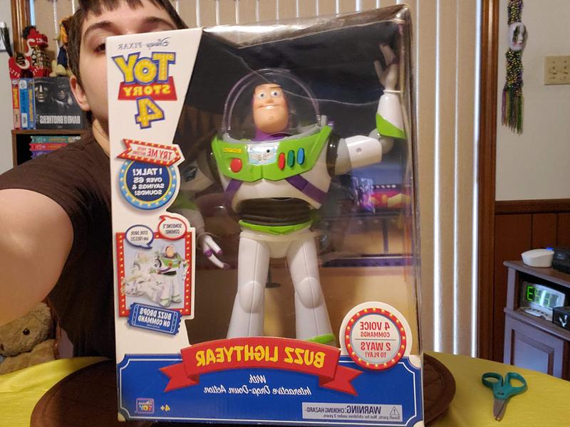buzz lightyear interactive drop down