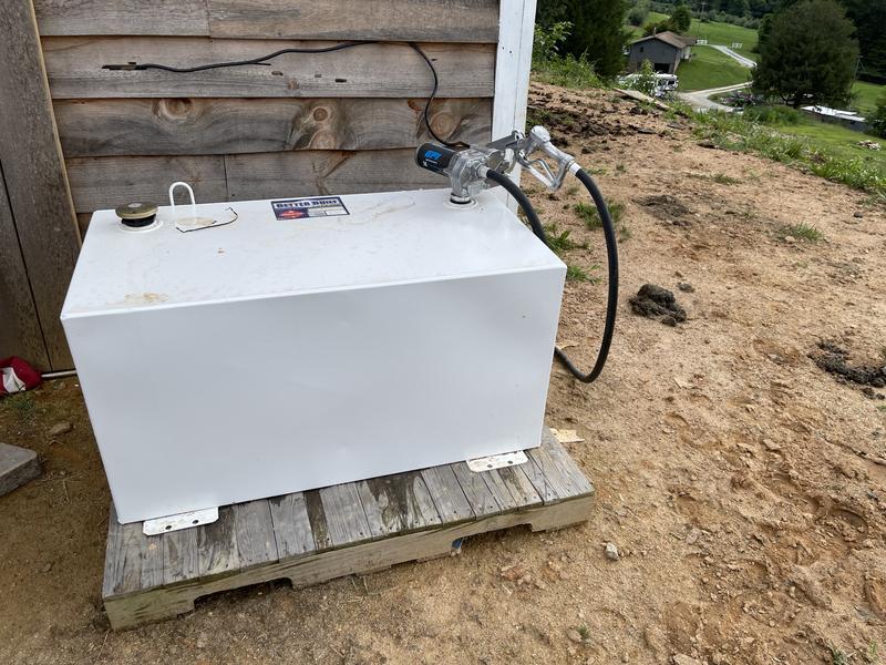 Pump on 100gal tank