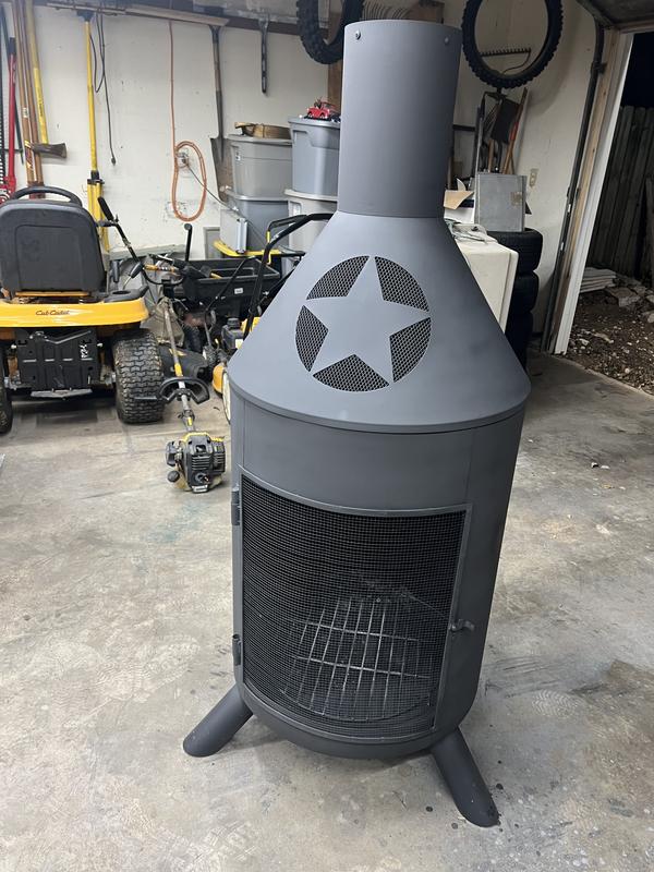 Front grate door I added