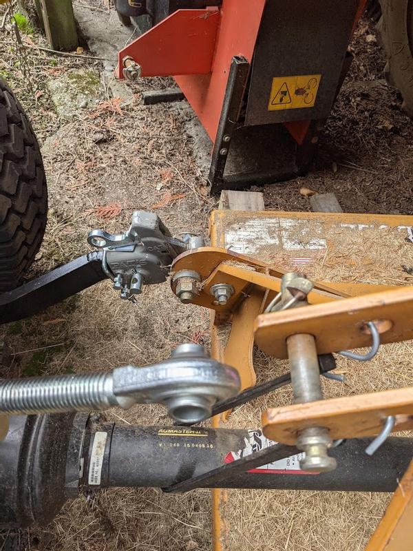 Stock top link max 26" for brush hog needed 3" more