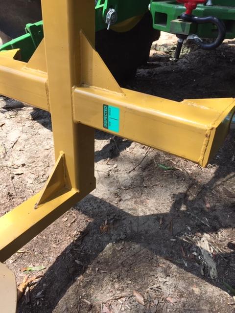 No indication it was inspected - no initials or date