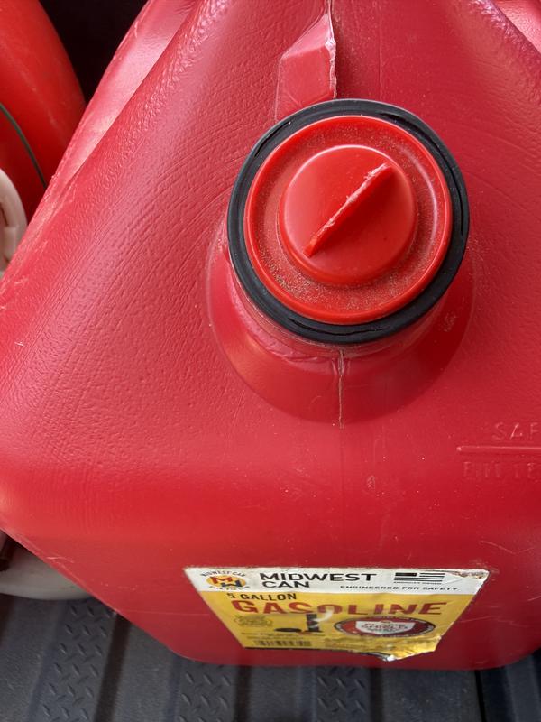 Ripped gasket ensures a leaky experience