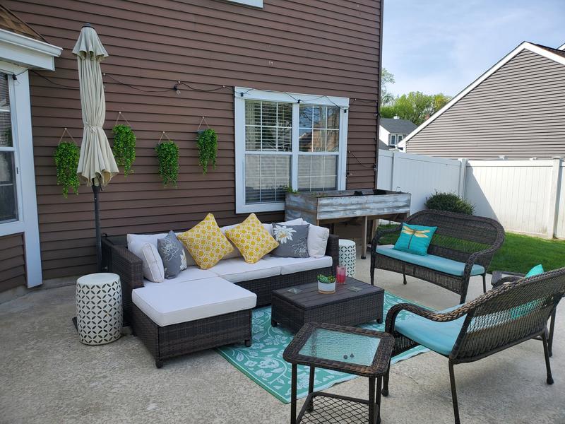 Patio oasis
