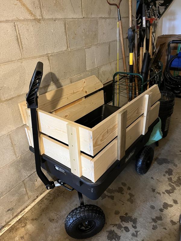 I built the side rails for it.