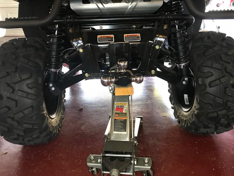 Rear tires touching shocks