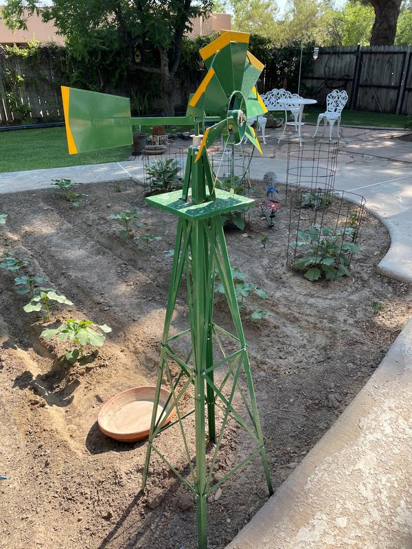 Just Spinning Along in My Garden