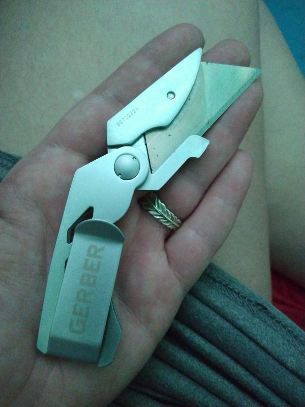 A woman with a Gerber