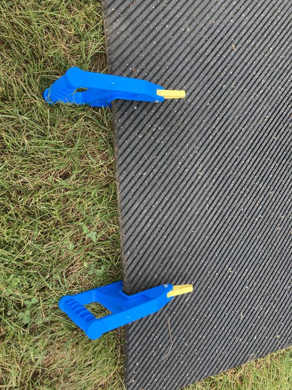 Super easy to put on the mats