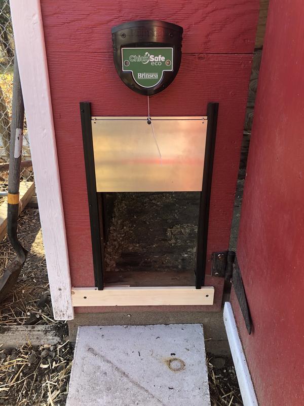 Door installation complete!