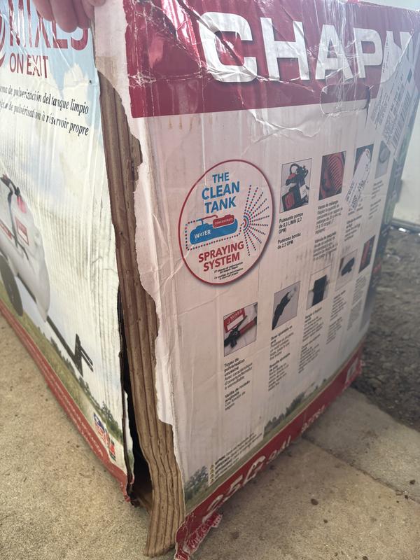 Box was heavily damaged and re-taped closed