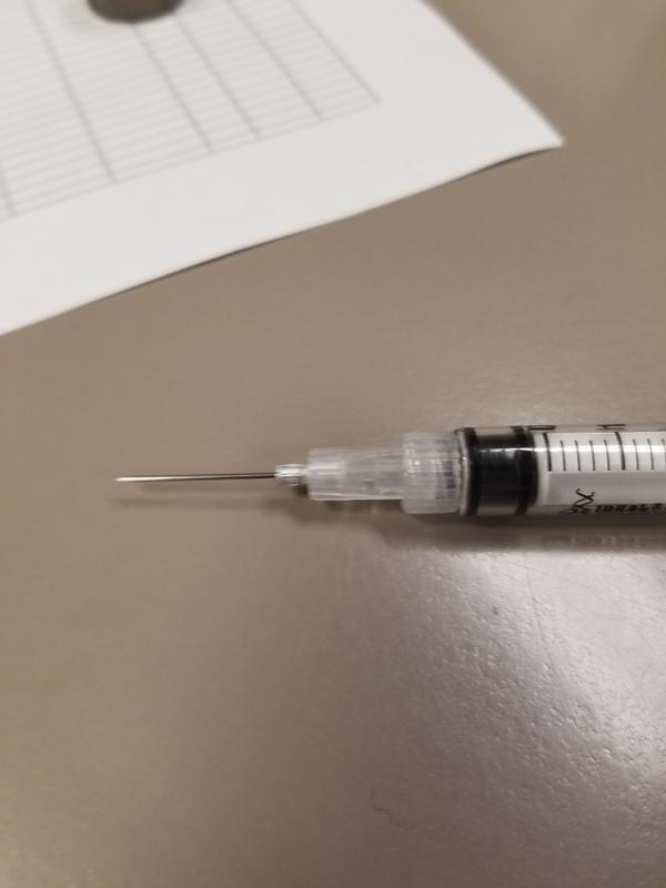 thick and dull needle