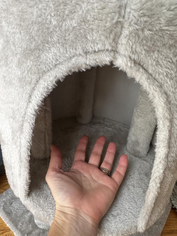 If your cat doesn’t fit in your palm, it won’t fit in here